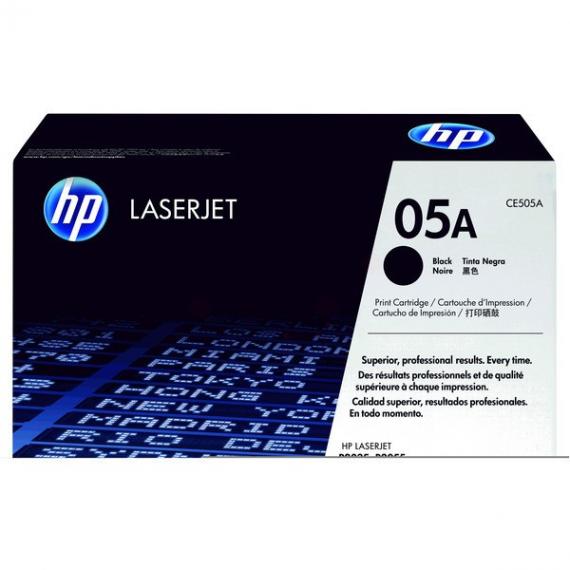 ORIGINALE HP CE505A PER HP LASERJET P2050,P2030,P2033,P2035,P2036,P2037,P2055 2.300 PAGINE