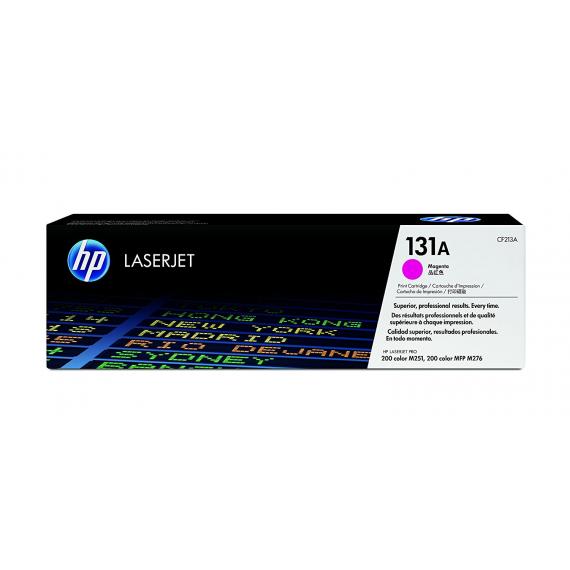 ORIGINALE HP CF213A 131A MAGENTA PER HP LASERJET PRO 200 M251N,M251NW,M276N,276NW CAPACITA 1.800 PAGINE