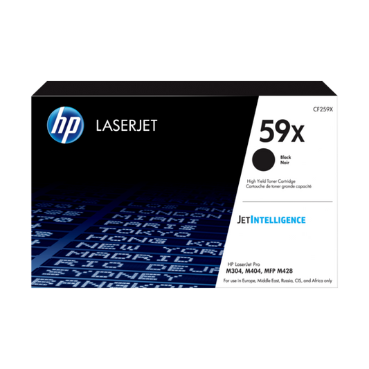 ORIGINALE HP CF259X CF259XH TONER ORIGINALE PER HP LASERJET PRO M304,M404,MFP 428dw 59X CAPACITA 10.000 PAGINE