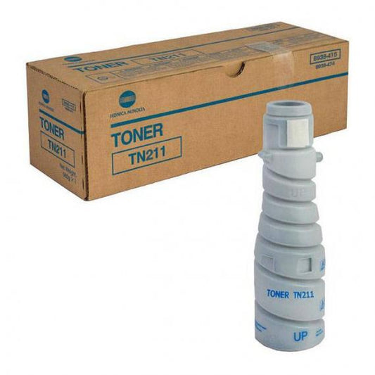 ORIGINALE KONICA TN211 NERO PER Konica Minolta Bizhub 200 222 250 282 8938415 TN211 TN311 17.500 pagine