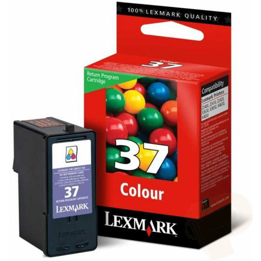 ORIGINALE LEXMARK 37 COLORE 18C2140E LEXMARK N37 PER ELXMARK X 3650, X 4650, X 5650, X 6650, X 6675, Z 2420