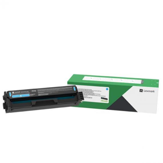 ORIGINALE LEXMARK C3220C0 CIANO PER LEXMARK C3224  C3326  MC3224  MC3326 CAPACITA 1.500 PAGINE
