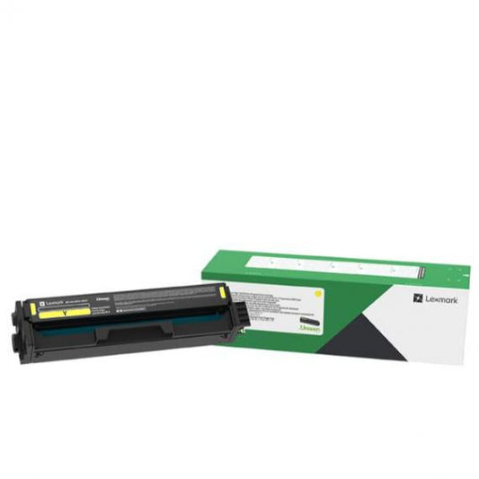 ORIGINALE LEXMARK C3220Y0 GIALLO PER LEXMARK C3224  C3326  MC3224  MC3326 CAPACITA 1.500 PAGINE