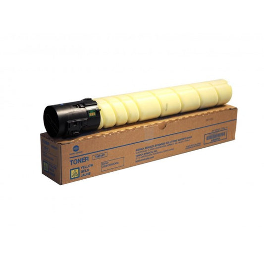 ORIGINALE MINOLTA TN514AY GIALLO A9E825F PER MINOLTA BIZHUB C458,C558,C658 TN-514AY CAPACITA 13.000 PAGINE