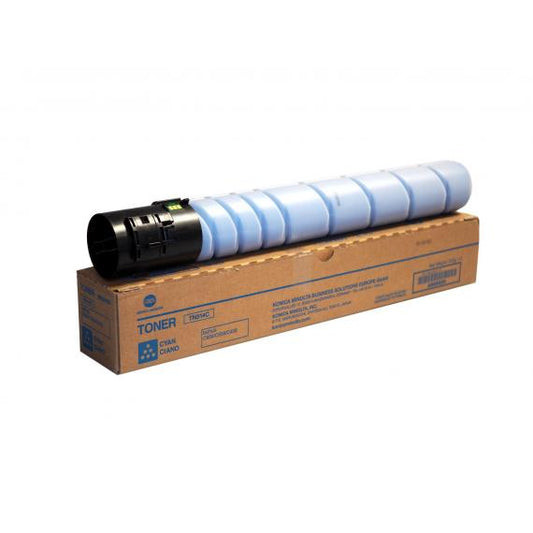 ORIGINALE MINOLTA TN514C CIANO A9E8450 PER MINOLTA BIZHUB C458,C558,C658 TN-514 CAPACITA 26.000 PAGINE