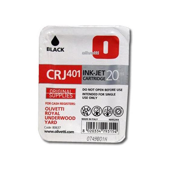 ORIGINALE OLIVETTI B0637 CRJ401 NERA ORIGINALE PER OLIVETTI NETTUNA JET01 CAPACITA 20ml