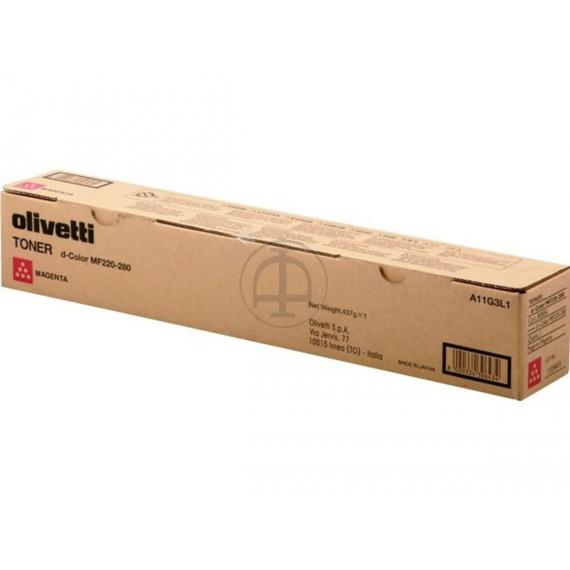 ORIGINALE OLIVETTI B0856 MAGENTA PER OLIVETTI:D-COLOR MF 220, D-COLOR MF 280 CAPACITA 26.000 PAGINE