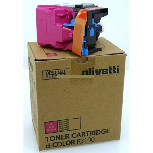 ORIGINALE OLIVETTI B1123 MAGENTA PER OLIVETTI D-COLOR P3100 B1123 CAPACITA 5.000 PAGINE