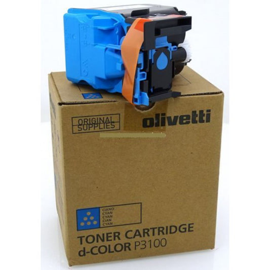 ORIGINALE OLIVETTI B1124 CIANO PER OLIVETTI D-COLOR P3100 B1124 CAPACITA 5.000 PAGINE