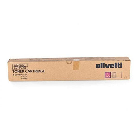 ORIGINALE OLIVETTI B1168 MAGENTA PER OLIVETTI D-COLOR MF 254,MF 304,MF 364 CAPACITA 26.000 PAGINE