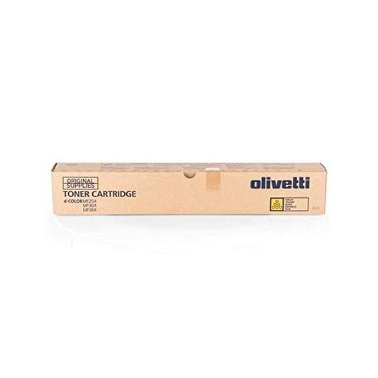 ORIGINALE OLIVETTI B1169 GIALLO PER OLIVETTI D-COLOR MF 254,MF 304,MF 364 CAPACITA 26.000 PAGINE