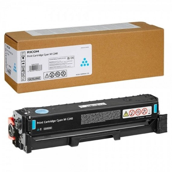 ORIGINALE RICOH 408452 CIANO TONER ORIGINALE PER RICOH M C240FW,RICOH P C200W CAPACITA' 4.500 PAGINE