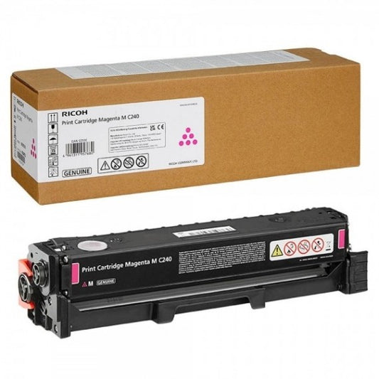 ORIGINALE RICOH 408453 MAGENTA TONER ORIGINALE PER RICOH M C240FW,RICOH P C200W CAPACITA' 4.500 PAGINE