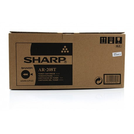 ORIGINALE SHARP AR-208T NERO ORIGINALE PER SHARP AR 203E, AR 5420, AR M200, AR M201 AR208 8.000 PAGINE
