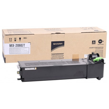 ORIGINALE SHARP MX-206GT NERO ORIGINALE PER SHARP MX M160D, MX M200D MX206GT 16.000 PAGINE