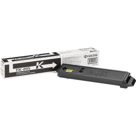 ORIGINALE TK895BK NERO 1T02K00NL0 PER KYOCERA FS C8020MFP,C8025,C8520,C8525 TK-895 TK895 12.000 pagine