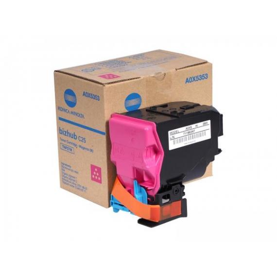 ORIGINALE TNP27M MAGENTA A0X5353 KONICA MINOLTA ORIGINALE PER KONICA MINOLTA BIZHUB C25 TNP-27 CAPACITA 4.500 PAGINE