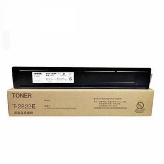 ORIGINALE TOSHIBA T-2822E NERO 6AJ00000221 PER TOSHIBA E-STUDIO 2822AF  T2822 CAPACITA 17.500 PAGINE