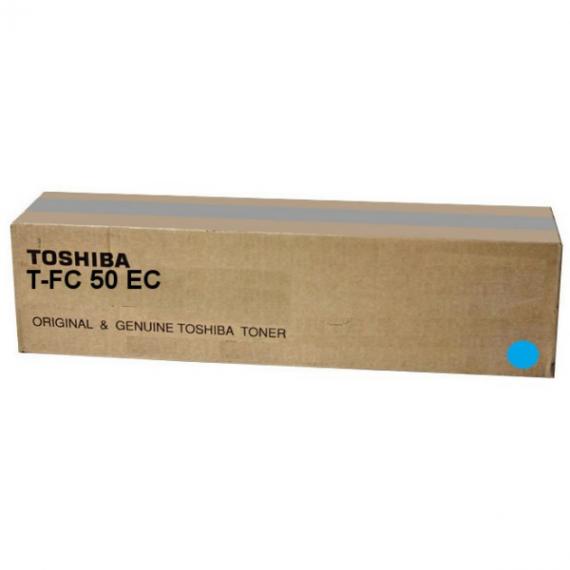 ORIGINALE TOSHIBA T-FC50E-C CIANO 6AJ00000113 PER TOSHIBA E-STUDIO 2555CSE,3055CSE,3555CSE,4555CSE,5055CSE TFC50E 33.600 PAGINE