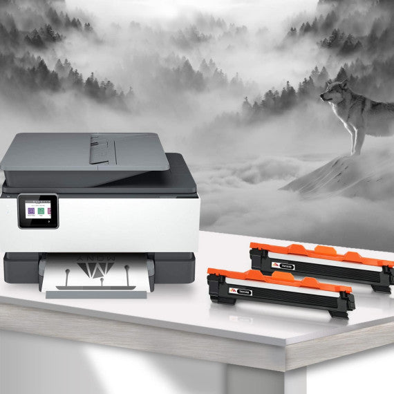 Pack 2 TN1050 toner compatibili per Brother DCP1510 1512 HL1110 1112 MFC1810 N° 2pz TN-1050 capacità 1.000 pagine