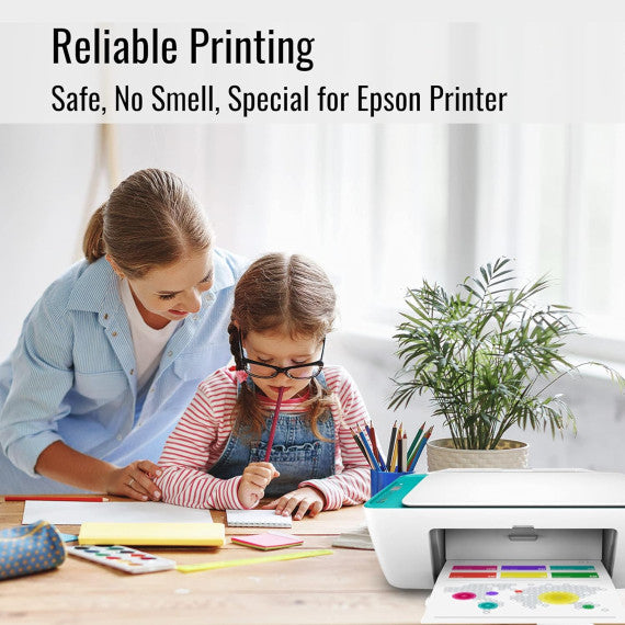 Pack 6 cartucce T202XL BK-C-M-Y-PBK Kamo, alta qualità compatibili per Epson  Expression Premium XP-6000,6005,6100,6105