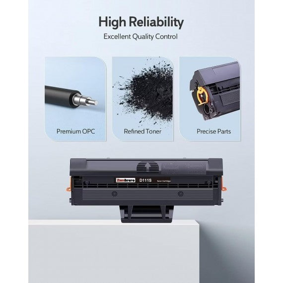 Pack D111S alta capacità 2 toner compatibili Zambrero per Sasmsung  Xpress SL-M2070FW,M2022W D111S X 2 - 1.000 pagine a toner