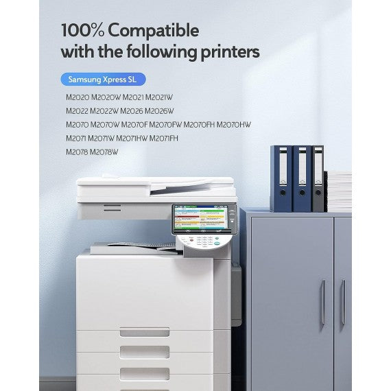 Pack D111S alta capacità 2 toner compatibili Zambrero per Sasmsung  Xpress SL-M2070FW,M2022W D111S X 2 - 1.000 pagine a toner