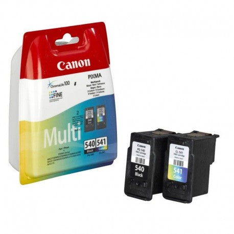 PACK ORIGINALE CANON PG-540 NERA + CL-541 5225B006 COLORE CANON MG2150 MG3150 PG540 CL541 5225B004 + 5227B005