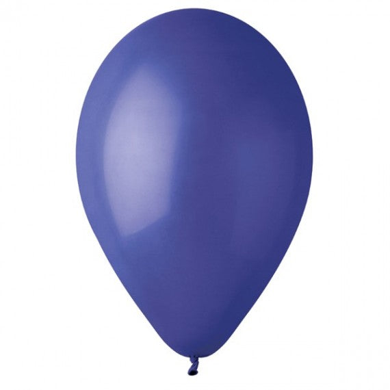Palloncino - diametro 26 cm - lattice - blu - Big Party - conf. 25 pezzi