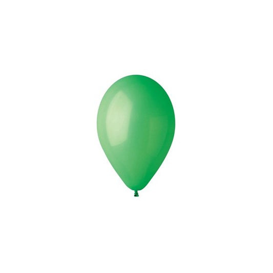Palloncino - diametro 26 cm - lattice - verde - Big Party - conf. 25 pezzi