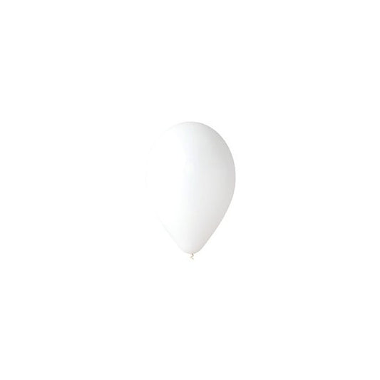 Palloncino - diametro 30 cm - lattice - bianco - Big Party - conf. 16 pezzi