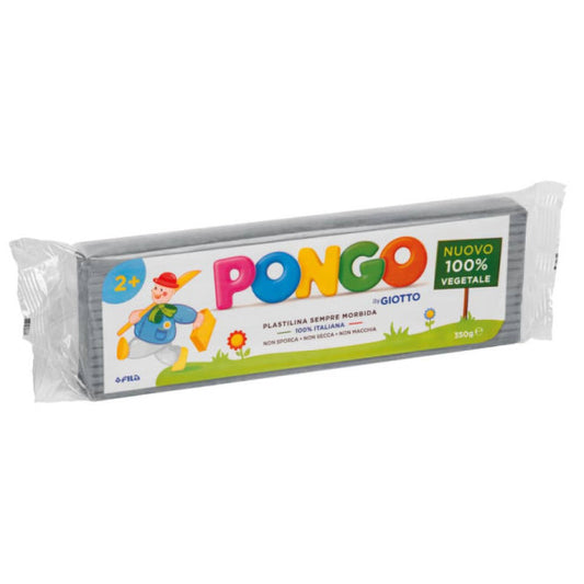 Panetto di plastilina vegetale modellabile 350 g Pongo argento F603513