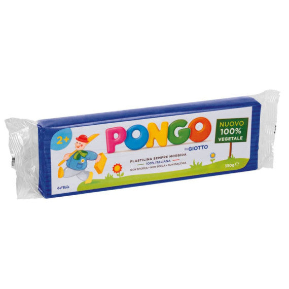 Panetto di plastilina vegetale modellabile 350 g Pongo blu F603503