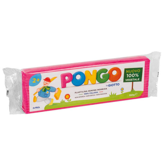 Panetto di plastilina vegetale modellabile 350 g Pongo magenta F603511