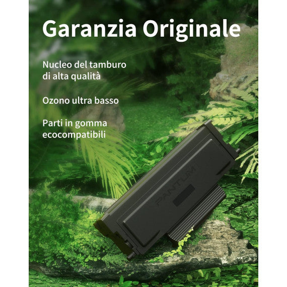 Pantum TL-410 BK nero toner originale per Pantum P3010D,P3300DN,M6700D,M7100DN,M6800FDW,M7200FD TL410 capacità 1.500 pagine