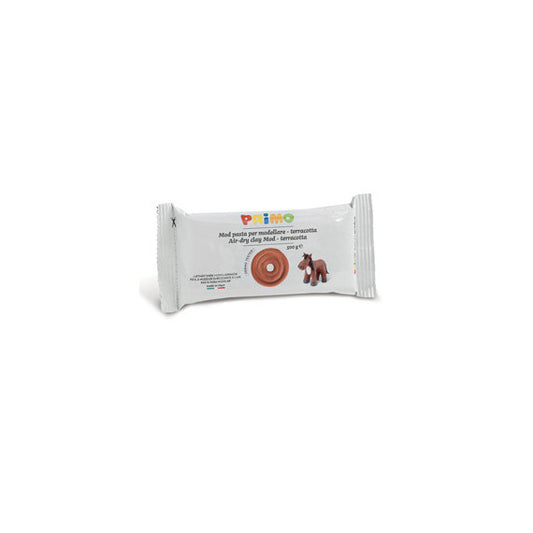 Pasta da modellare - 500gr - terracotta - Primo