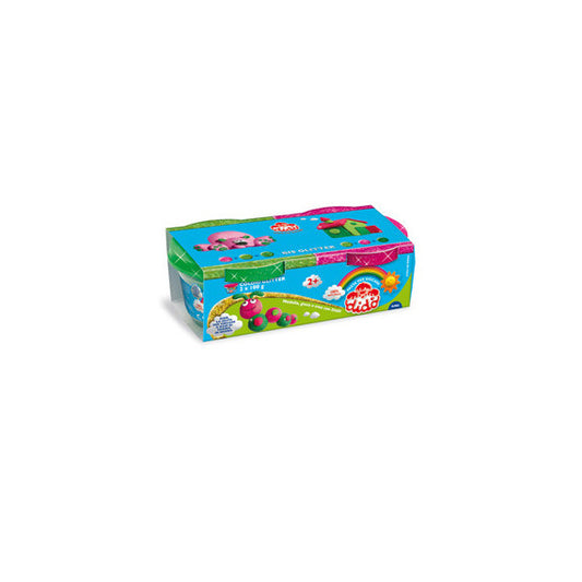Pasta Glitter - 100gr - magenta - conf. 2 pezzi - Didò