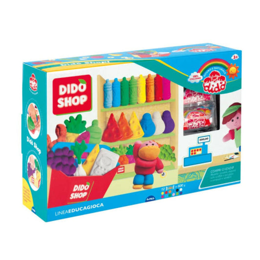 Pasta per modellare colorata Didò Shop - pasta, formine e accessori - colori assortiti - 351800
