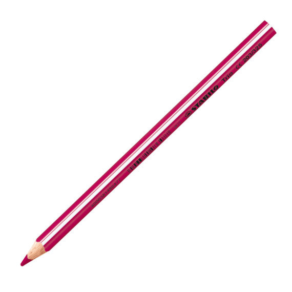 Pastello TrioThick - diametro mina 4,2 mm - con temperino - colori assortiti - Stabilo - astuccio 12 pezzi