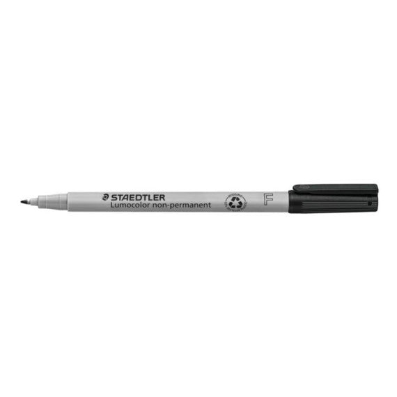 Penna a punta sintetica Staedtler Lumocolor® non-permanente 316 F 0,6 mm nero - 316-9