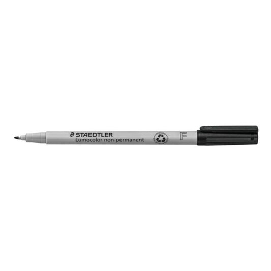 Penna a punta sintetica Staedtler Lumocolor® non-permanente 316 F 0,6 mm nero - 316-9