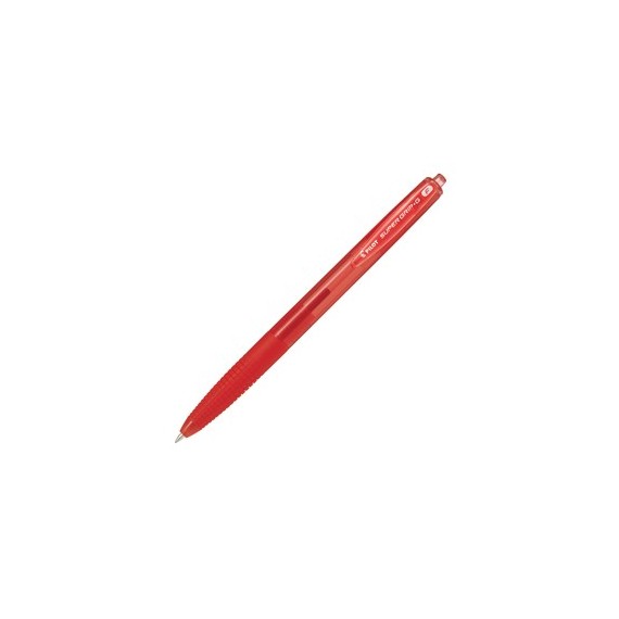 Penna a scatto Supergrip G  - punta 0,7mm - rosso - Pilot