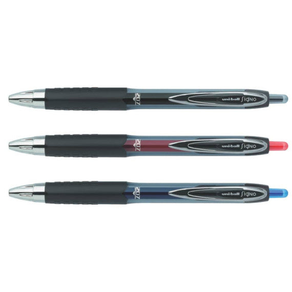 Penna a sfera a inchiostro gel SIGNO 0,7 mm nero M UM207 N