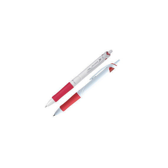 Penna a sfera a scatto Acroball Pure White Begreen - punta 1,0mm - rosso  - Pilot