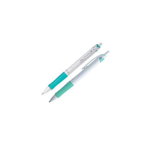 Penna a sfera a scatto Acroball Pure White Begreen - punta 1,0mm - verde  - Pilot