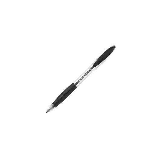 Penna a sfera a scatto Atlantis Classic  - punta 1,0mm - nero - Bic - conf. 12 pezzi