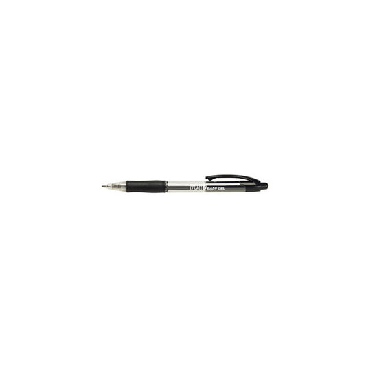 Penna a sfera a scatto Easy gel - tratto 0,5mm - nero - Tratto