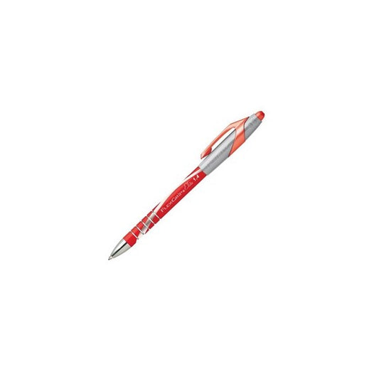 Penna a sfera a scatto Flexgrip Elite - punta 1,4mm - rosso - Papermate