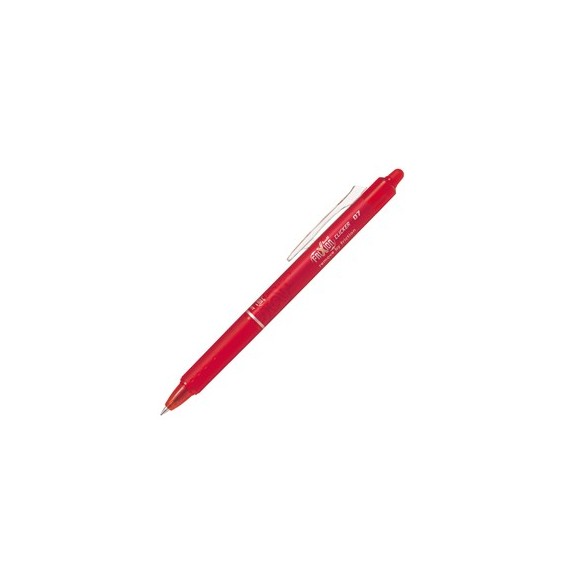 Penna a sfera a scatto Frixionball Clicker  - punta 0,7mm - rosso - Pilot