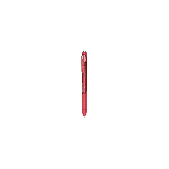 Penna a sfera a scatto Inkjoy Gel - punta 0,7mm - rosso - Papermate